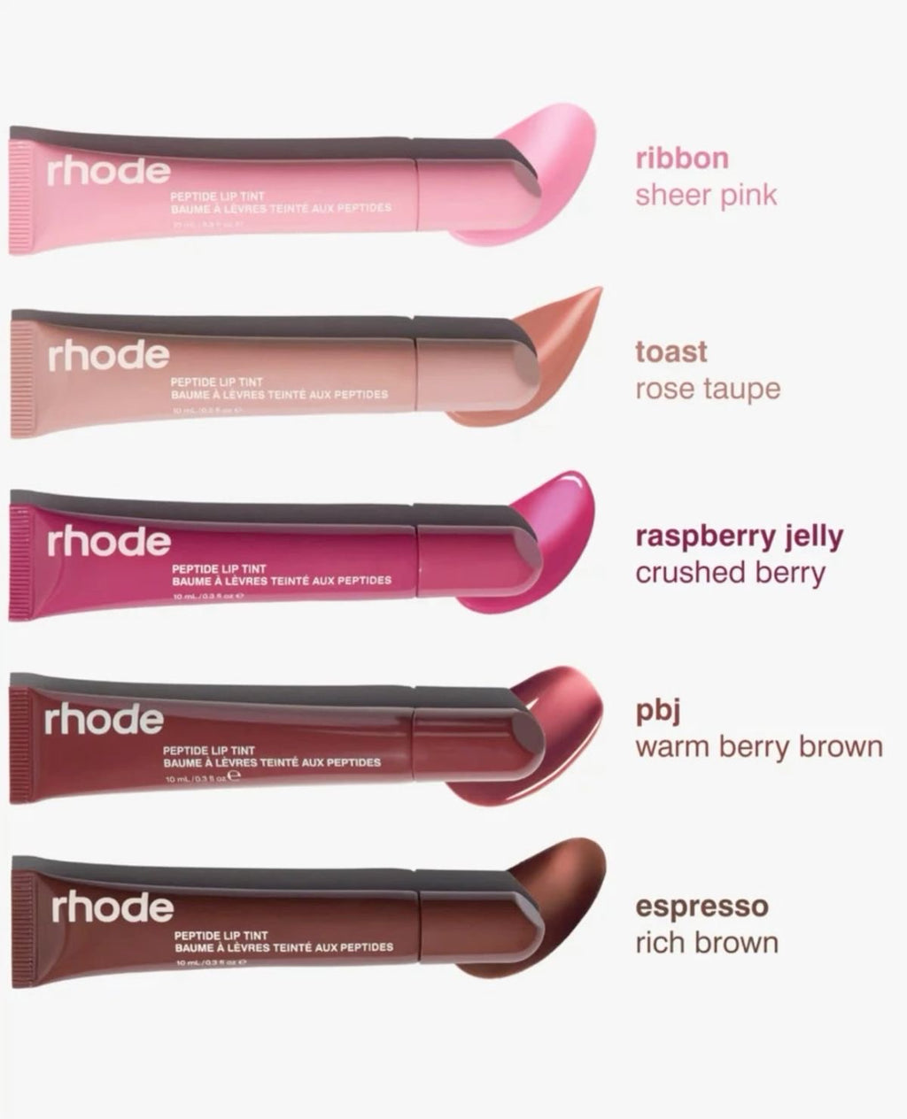 Viral 4pc RHODE lipsticks